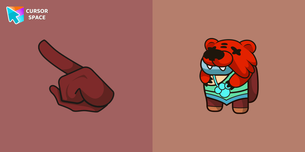 Among Us Nita Character cursor cursor pack